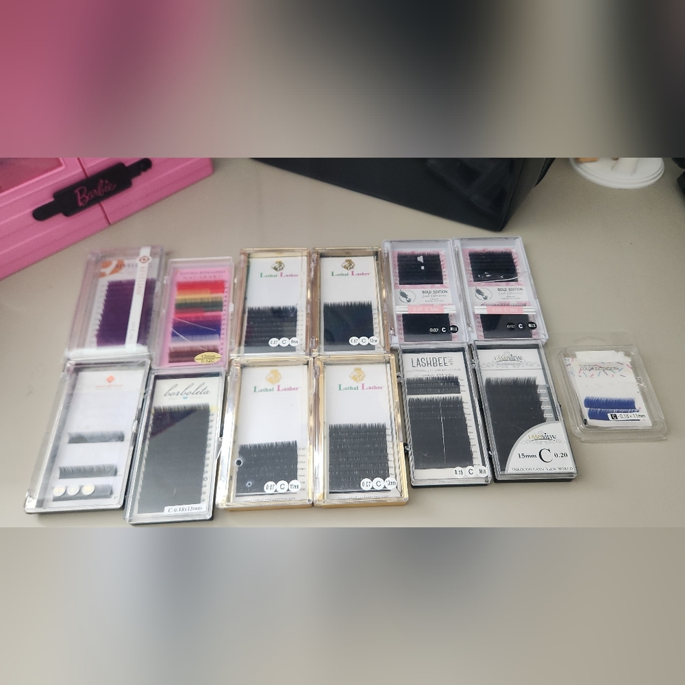 C Curl Eyelash Extension Lot